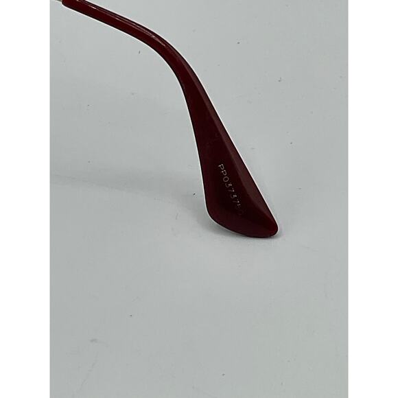 Pre-Owned Prada SPR 12U Unisex Sunglasses-Clear/ Brown/Gold - Picture 9 of 12